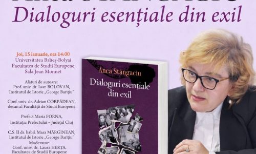 Lansare de carte: Dialoguri esențiale din exil