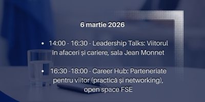 Conferință studențească aplicată: antreprenori și studenți europeni în dialog – afaceri, carieră & colaborare profesională