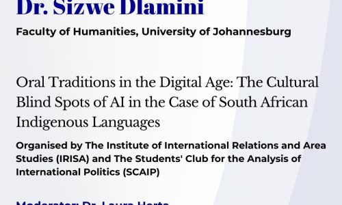 Dr. Sizwe Dlamini conferences