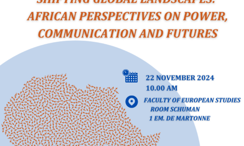 Shifting Global Landscapes: African Perspectives on Power, Communication and Futures