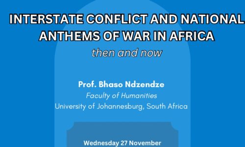 Interstate conflict and national anthems of war in Africa