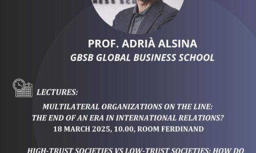 Lectures – Prof. Adrià Alsina