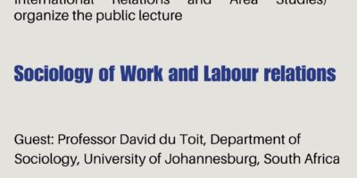 Sociology of Work and Labour relations