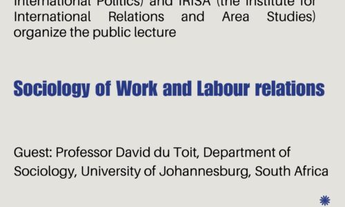 Sociology of Work and Labour relations