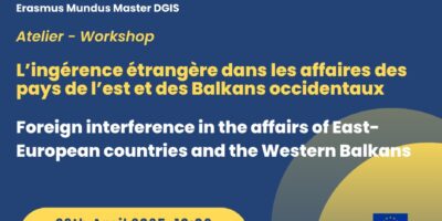 Atelier – Erasmus Mundus Master DGIS