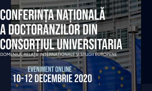 10-12 Dec.: Conferința Națională a Doctoranzilor