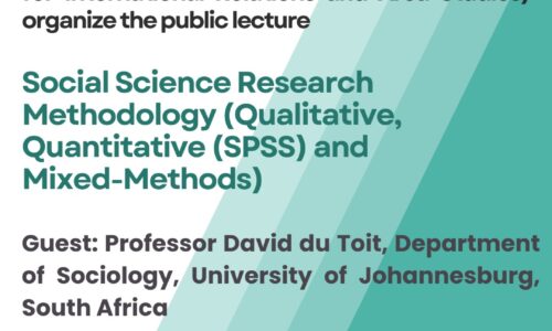 Social Science Research Methodology (Qualitative, Quantitative (SPSS) and Mixed-Methods)